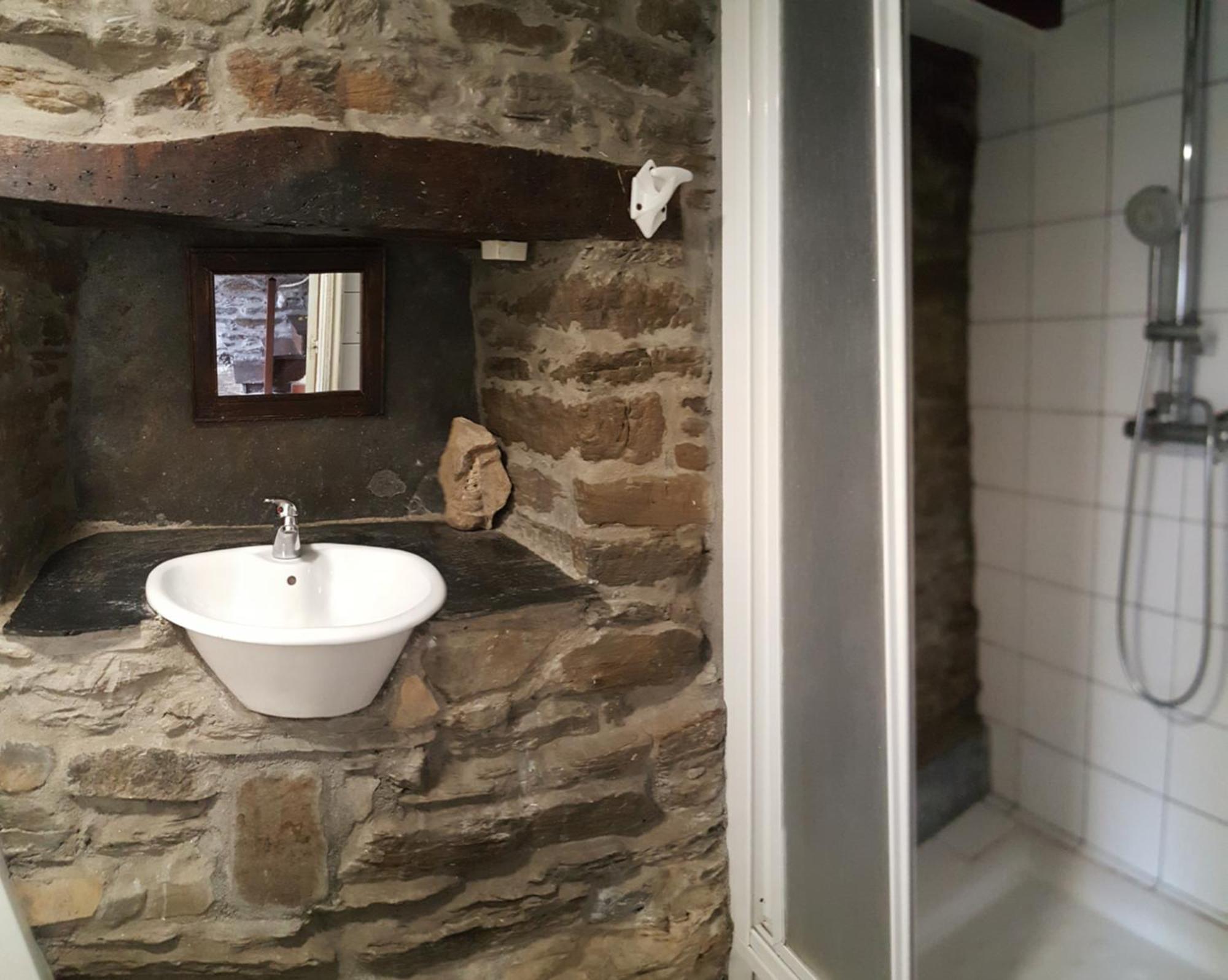 Pension Albergue A Pedra Sarria Eksteriør bilde